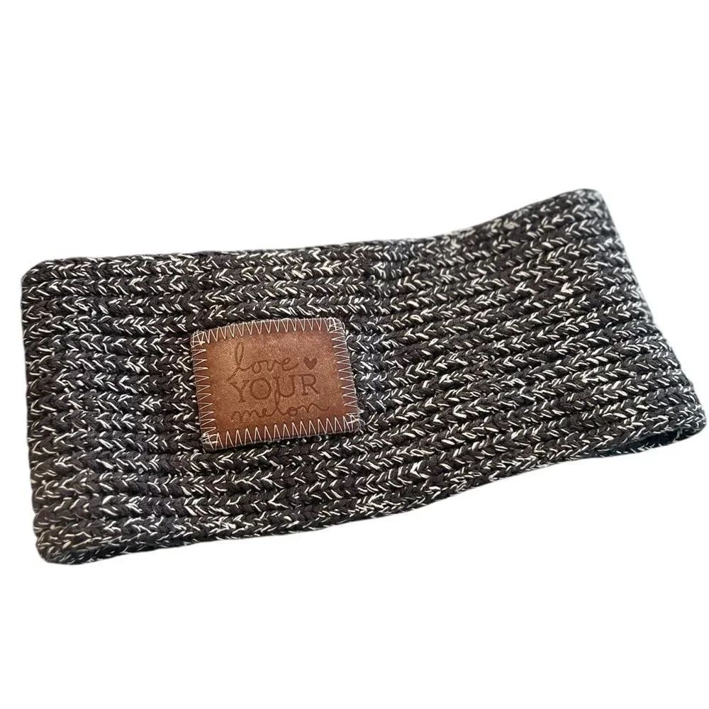 Love Your Melon Charcoal Marled Knit Headband Ear Warmer
